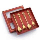 4PCS Donut Candy Cutlery Set with Gift Box