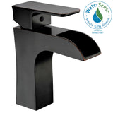 ANZZI Forza Elegant Low-Arc Faucet (4.29" H), Single Hole, WaterSense Certified, Rhino Alloy Solid Brass, Various Finishes