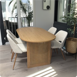 Edwin Modern Upholstered Dining Chair (Set of 2)