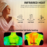 Full Spectrum 3-Person Infrared Indoor Sauna with Full Range Near, Mid, and Far Infrared Panels and WiFi Control
