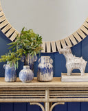 Paros Blue Vase Set of 4