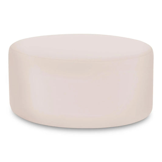 Universal Round Ottoman Cover Seascape Sand -Cover Only