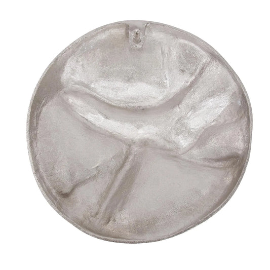 Round Metal Amorphic Wall Decor- Large