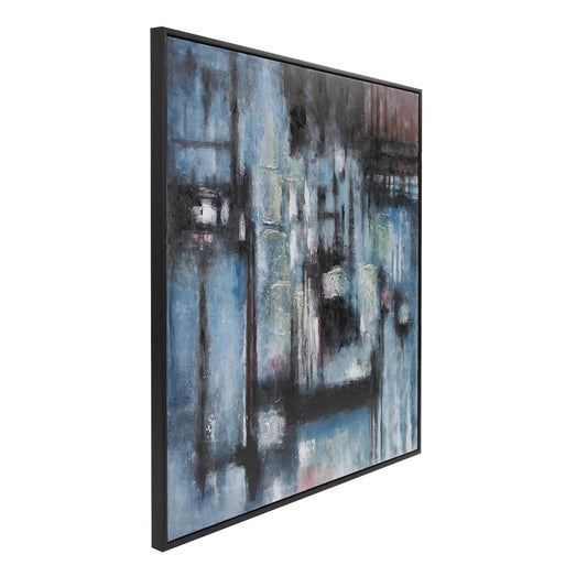Night on the Town Hand Painted Original Art