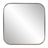 Copenhagen Square Brass Mirror