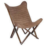 Leather Sling Chair