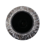 Zynsky Art Glass in Deep Mocha Brown- Tall