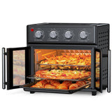 PlumChef 26QT 7-in-1 Air Fryer Toaster Oven 1700W