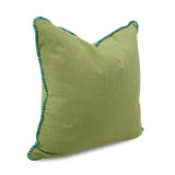 20 x 20 Outdoor Pillow with Dec Cord- Seascape Moss- Down Alternative Insert