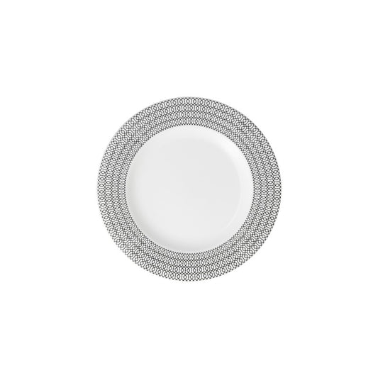 Ornament Black Plate 9"
