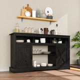 Tv Stand For 65' Tv with Sliding Barn Doors