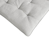 Light Weight Foldable Lounge Floor Pillow Cushion, Grey