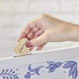 Wedding Guest Book Alternative - Blue Willow