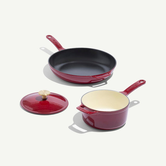 MADE IN Enameled Cast Iron Set