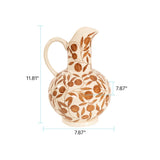 Olivia Water Pitcher Golden Brown