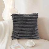 Pillow 24 x 24 Shar Pei Charcoal - Down Insert