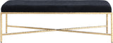 Valley - Bench With Gold Frame