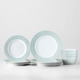 Ornament Green 12pc Dinnerware Set