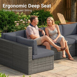 All Weather Outdoor 7-Piece Patio Furniture Set