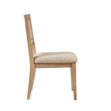[Set of 2] Modern Farmhouse Dining Chairs with Cane Back