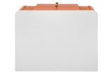 HERIN Modern Nightstand with 2 Storage Drawer
