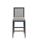 Santos Vintage Navy Bar Stool, Barrett Dusk