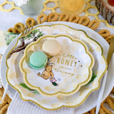 Honey Bear Party Tableware Set for 16 Guests