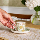 Spode Morris & Co. Espresso Cup & Saucers Set of 4