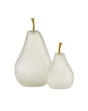 Glass Pear Set of 2