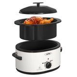 Royalcraft 8-Quart Slow Cooker with Self-Basting Lid