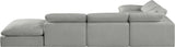 Comfy - 6 Piece Linen Modular Sectional