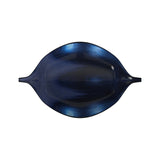 Cobalt Blue Wood Bowl