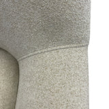 Curved-Back Modern Accent Chair, Beige*