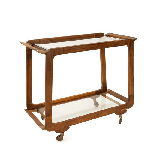 Rectangle Entertainment Bar Cart