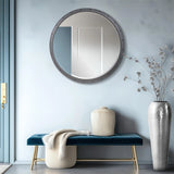 Fordham Round Industrial Mirror