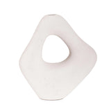 Saar Abstract White Cloud Vase