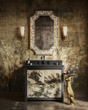 Margate Rectangular Oyster Shell Mirror