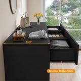 7 Drawer Dresser, 47'' Wide Modern Chest of Drawers