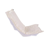 Indoor/Outdoor Puff Scroll Chair Syros Natural Cover Only