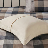 Cabin Farmhouse Buffalo Check Comforter/Duvet Cover Set, Tan