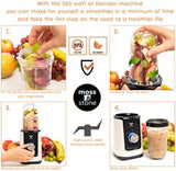 Moss & Stone 2-in-1 Personal Mini Blender Set