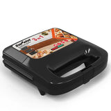 3 in 1 Sandwich Maker, Panini Press Grill Waffle Iron Set