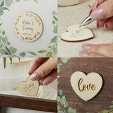 Wedding Guest Book Alternative - Rustic Garden
