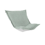 Patio Scroll Puff Chair Cover & Cushion- Alicante Breeze