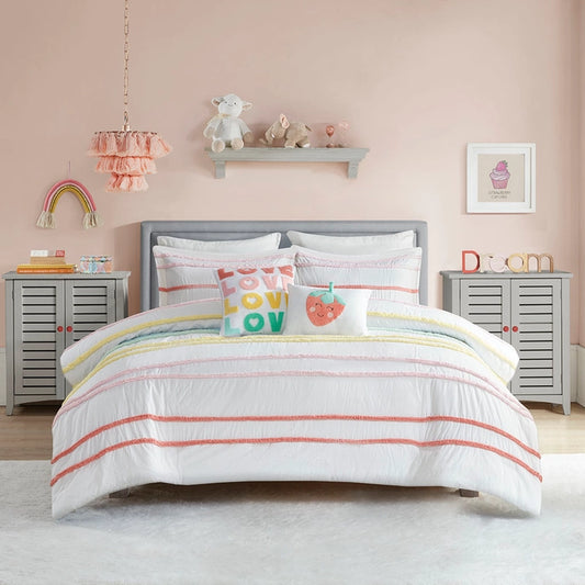 Strawberry Love Kids Comforter/Duvet Cover Set