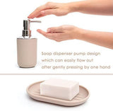 Moss & Stone Modern Bathroom Accessories Set