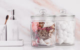 Kook 1/2 Gallon Glass Kitchen Jars, Set of 2