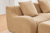 ROMA 82.7" Loveseat with 1 Ottoman