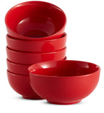 Kook Ceramic Cereal Bowls, 20 oz, Set of 6