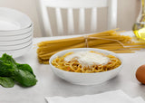 Kook Ceramic Pasta Bowls, 32 oz, Set of 6